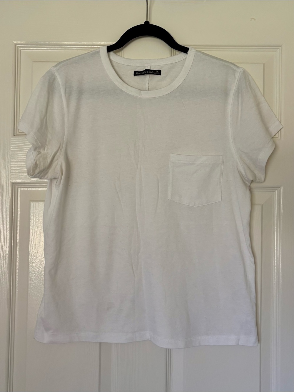 Abercrombie & Fitch Crewneck Boyfriend Tee Women’s size M White